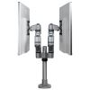 StarTech.com ARMDUALPS monitor mount / stand 27" Clamp Silver7