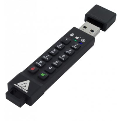 Apricorn Aegis Secure Key 3z USB flash drive 16 GB USB Type-A 3.2 Gen 1 (3.1 Gen 1) Black1