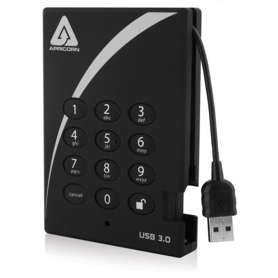 Apricorn Aegis Padlock 256 GB Black1