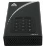 Apricorn Aegis Padlock DT 2TB external hard drive 2000 GB Black2