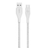 Belkin DuraTek Plus USB cable 118.1" (3 m) USB 2.0 USB C USB A White2