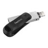 SanDisk SDIX60N-128G-AN6NE USB flash drive 128 GB USB Type-A / Lightning 3.2 Gen 1 (3.1 Gen 1) Black, Silver2