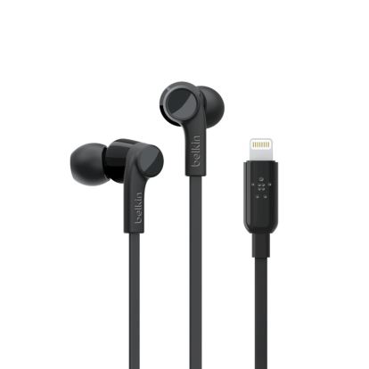 Belkin Rockstar Headphones Wired In-ear Calls/Music Black1