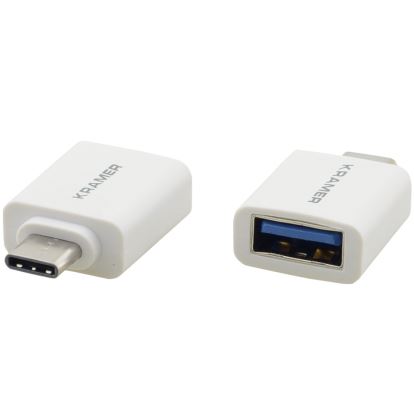 Kramer Electronics AD-USB31/CAE USB cable USB 3.2 Gen 1 (3.1 Gen 1) USB C USB A White1