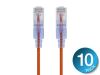 Monoprice 16336 networking cable Orange 169.3" (4.3 m) Cat6a U/UTP (UTP)2