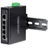 Trendnet TI-E50 network switch Unmanaged Fast Ethernet (10/100) Black5