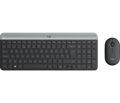 Logitech Slim Wireless Combo MK470 keyboard RF Wireless Graphite1