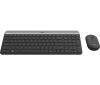 Logitech Slim Wireless Combo MK470 keyboard Mouse included RF Wireless Graphite5