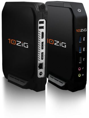 10ZiG Technology 5972Q THIN CLIENT 4GB/4GB WIRELESS 1.6 GHz 31.7 oz (900 g) Black N37101