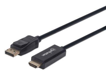 Manhattan 152662 video cable adapter 39.4" (1 m) DisplayPort HDMI Black1