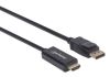 Manhattan 152662 video cable adapter 39.4" (1 m) DisplayPort HDMI Black2