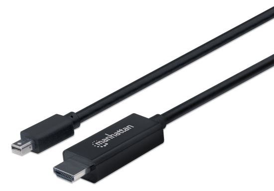 Manhattan 153270 video cable adapter 39.4" (1 m) Mini DisplayPort HDMI Type A (Standard) Black1