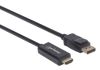 Manhattan 153201 video cable adapter 70.9" (1.8 m) DisplayPort HDMI Black4