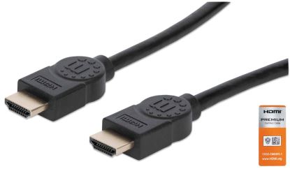 Manhattan 354837 HDMI cable 39.4" (1 m) HDMI Type A (Standard) Black1