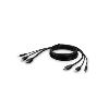 Belkin F1DN1CCBL KVM cable Black 118.1" (3 m)1