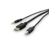 Belkin F1DN1CCBL-MP10t KVM cable Black 118.1" (3 m)2