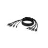 Belkin F1DN2CCBL-HH10t KVM cable Black 118.1" (3 m)1