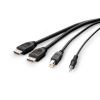 Belkin F1DN2CCBL-HH10t KVM cable Black 118.1" (3 m)2