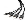 Belkin F1DN2CCBL-HH10t KVM cable Black 118.1" (3 m)3