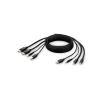 Belkin F1DN2CCBL-MP10T KVM cable Black 118.1" (3 m)1