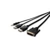 Belkin F1DN2CC-DHPP10T KVM cable Black 118.1" (3 m)3