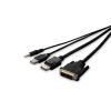 Belkin F1DN2CC-DHPP6T KVM cable Black 70.9" (1.8 m)3