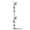 StarTech.com ARMQUADSS monitor mount / stand 32" Freestanding Black, Silver7