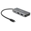 StarTech.com HB31C2A1CGB interface hub USB 3.2 Gen 2 (3.1 Gen 2) Type-C 10000 Mbit/s Black, Gray1