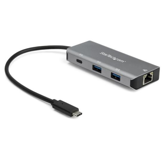 StarTech.com HB31C2A1CGB interface hub USB 3.2 Gen 2 (3.1 Gen 2) Type-C 10000 Mbit/s Black, Gray1