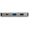 StarTech.com HB31C2A1CGB interface hub USB 3.2 Gen 2 (3.1 Gen 2) Type-C 10000 Mbit/s Black, Gray3