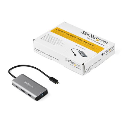 StarTech.com HB31C3A1CB interface hub USB 3.2 Gen 2 (3.1 Gen 2) Type-C 10000 Mbit/s Black, Gray 5