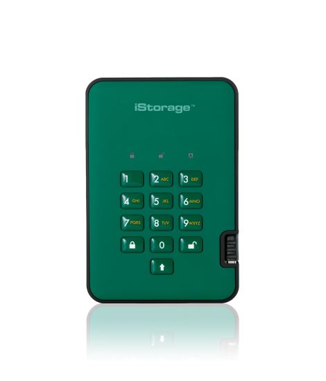 iStorage diskAshur2 8000 GB Green1