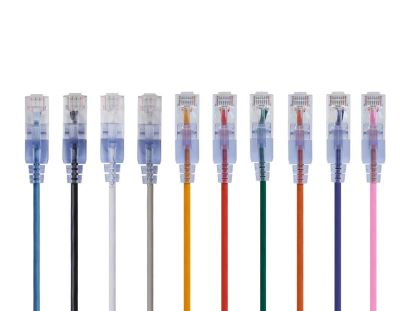 Monoprice 29476 networking cable Multicolor 11.8" (0.3 m) Cat6a U/UTP (UTP)1