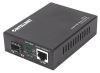 Intellinet 508216 network media converter 1000 Mbit/s Black1