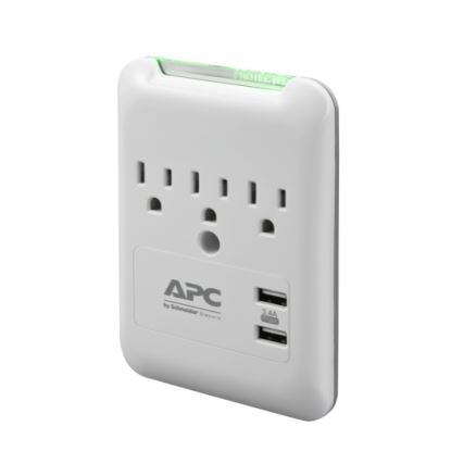 APC Essential SurgeArrest White 3 AC outlet(s) 120 V1