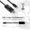 CLUB3D cac-1557 USB C Displayport 1.4 Black4