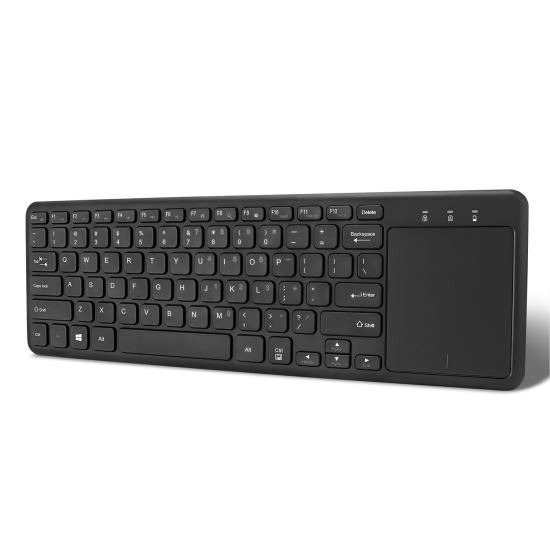 Adesso WKB-4050UB keyboard RF Wireless QWERTY US English Black1