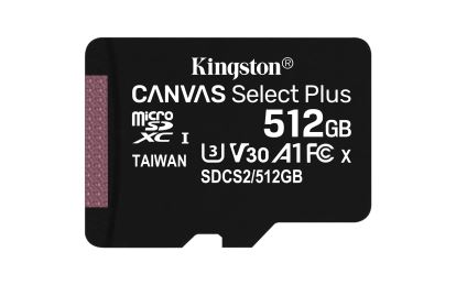 Kingston Technology Canvas Select Plus 512 GB SDXC UHS-I Class 101