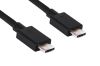 CLUB3D USB Type-C Cable M/M 0.8Meter Active PD ~100Watt 4K60Hz2