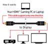 CLUB3D HDMI 2.0 4K60Hz RedMere cable 10m/32.8ft6