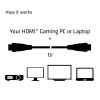 CLUB3D HDMI 2.0 4K60Hz RedMere cable 10m/32.8ft7