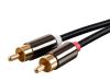 Monoprice 30900 audio cable 17.7" (0.45 m) 3.5mm 2 x RCA Black4