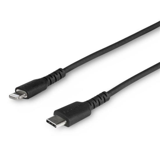StarTech.com RUSBCLTMM1MB mobile phone cable Black 39.4" (1 m) USB C Lightning1