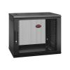 APC NetShelter WX 9U Single Hinged Wall-mount Enclosure 400mm Deep. Wall mounted rack Black2