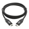 Tripp Lite U040-C1M-C-5A USB cable 39.4" (1 m) USB 2.0 USB C Black3