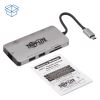 Tripp Lite U442-DOCK5-GY notebook dock/port replicator Wired USB 3.2 Gen 1 (3.1 Gen 1) Type-C Gray6