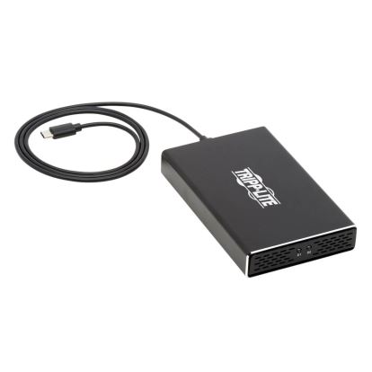 Tripp Lite U457-2M2-SATAG2 storage drive enclosure HDD/SSD enclosure Black 2.5"1