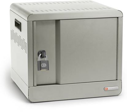 Bretford CUBE Micro Station Portable device management cabinet Gray1