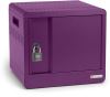 Bretford CUBE Micro Station Portable device management cabinet Purple1