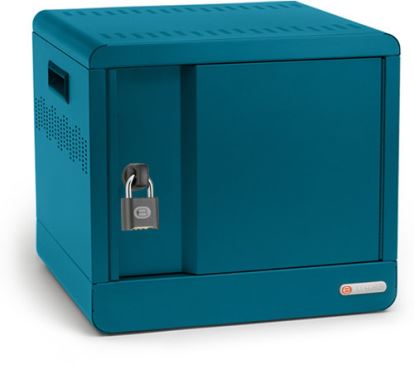 Bretford CUBE Micro Station Portable device management cabinet Blue1